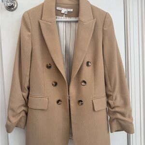 Veronica Beard Camel Dickey Blazer Size 2